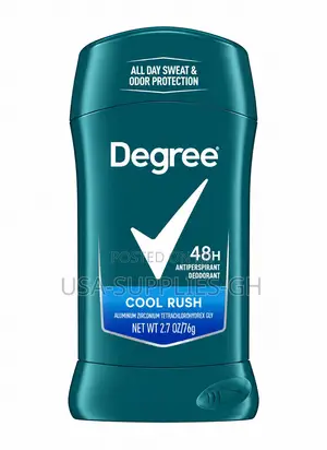 Men's Degree 48-Hour Antiperspirant Deodorant Cool Rush 2.7Oz From USA