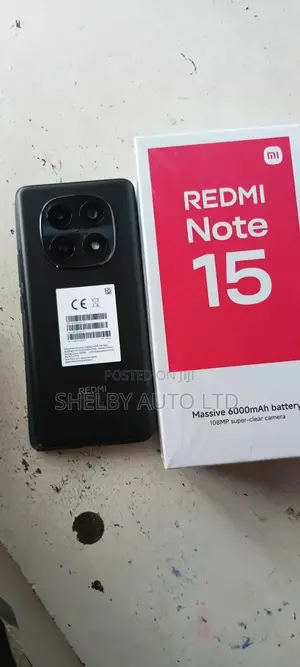 Xiaomi Redmi Note 15 256 GB Black