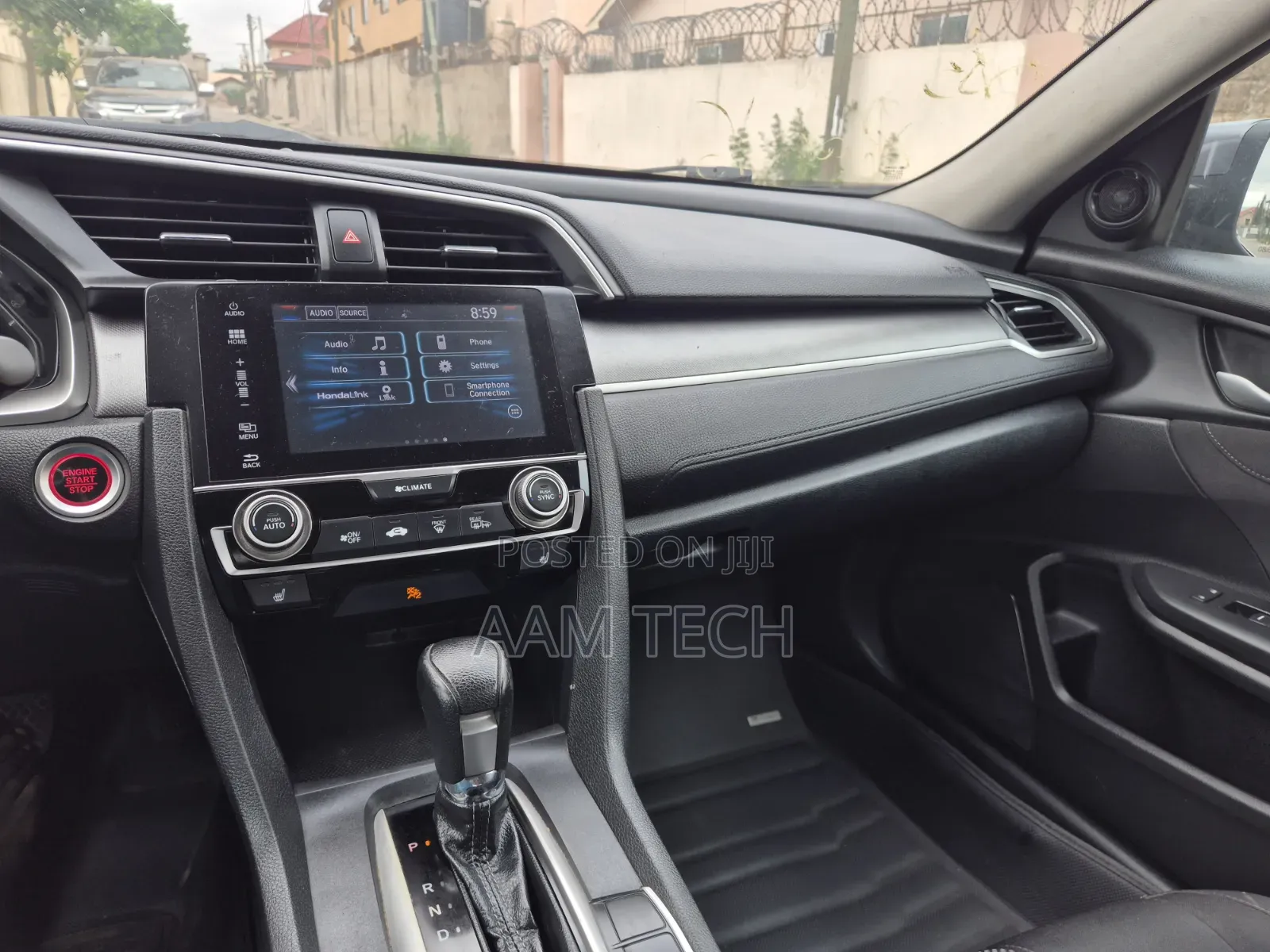 Honda Civic EX 4dr Sedan (2.0L 4cyl) 2017 Gray