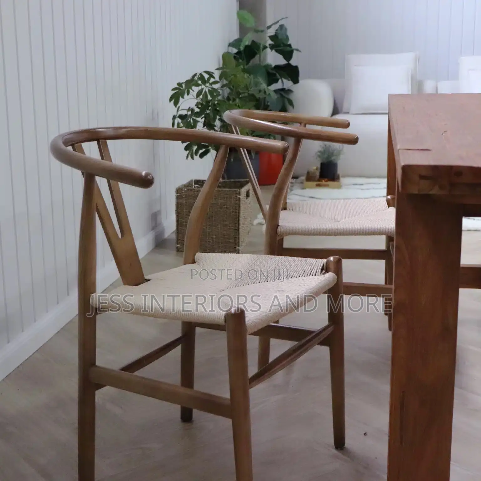 Dining Chairs (Wishbone) Brown