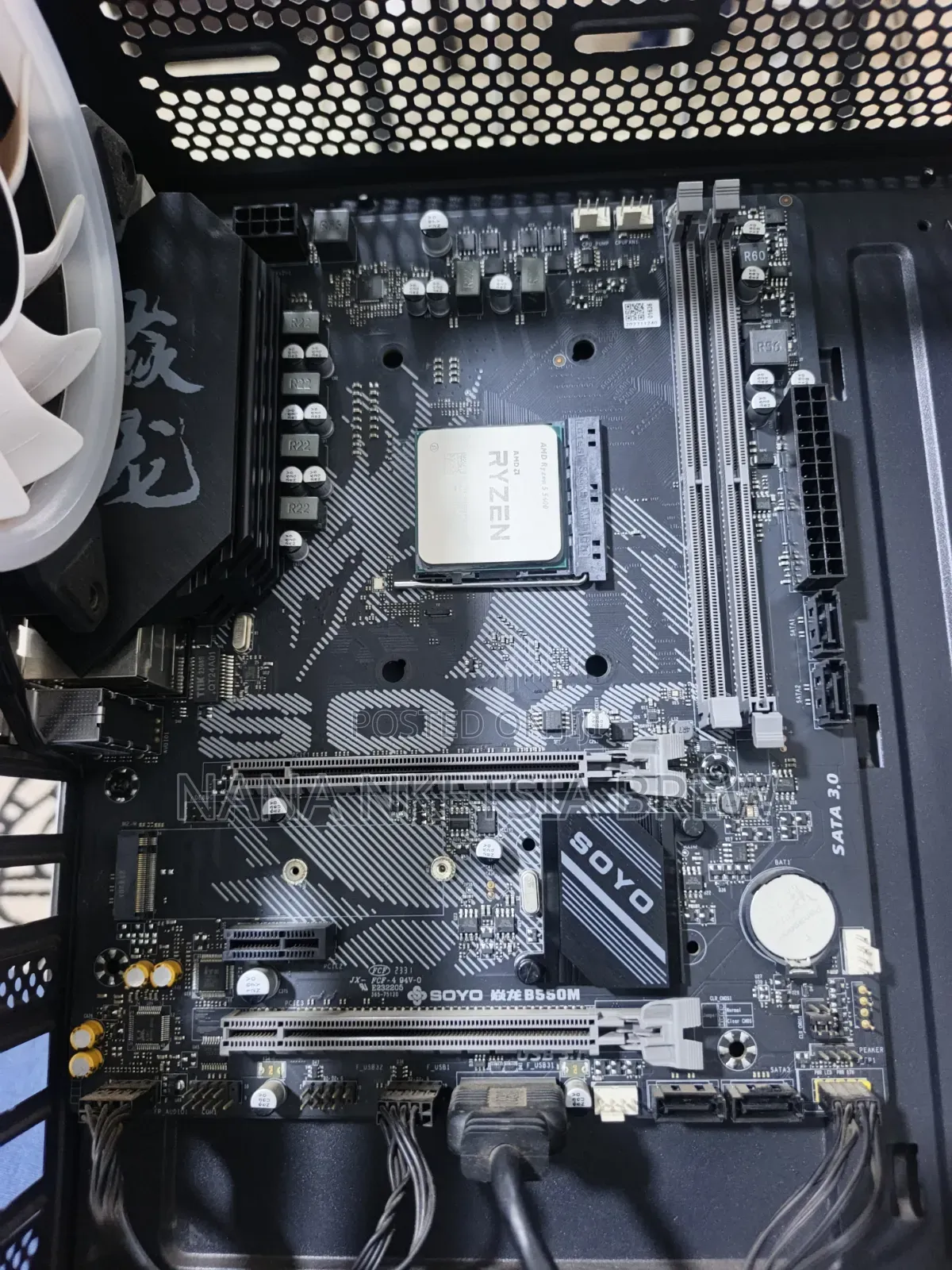 Ryzen 5500 Cpu + Amd B550 Motherboard