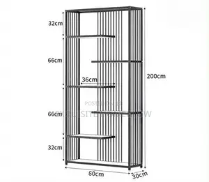 Modern Black Display Shelf Available for Purchase