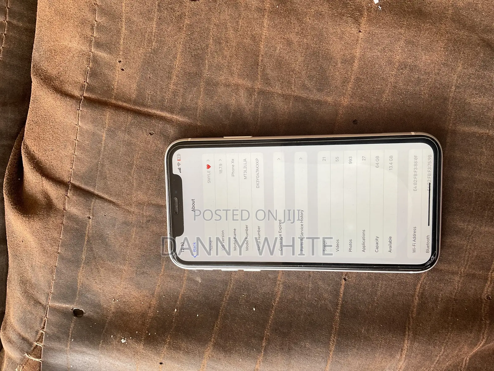 Apple iPhone XR 64 GB White