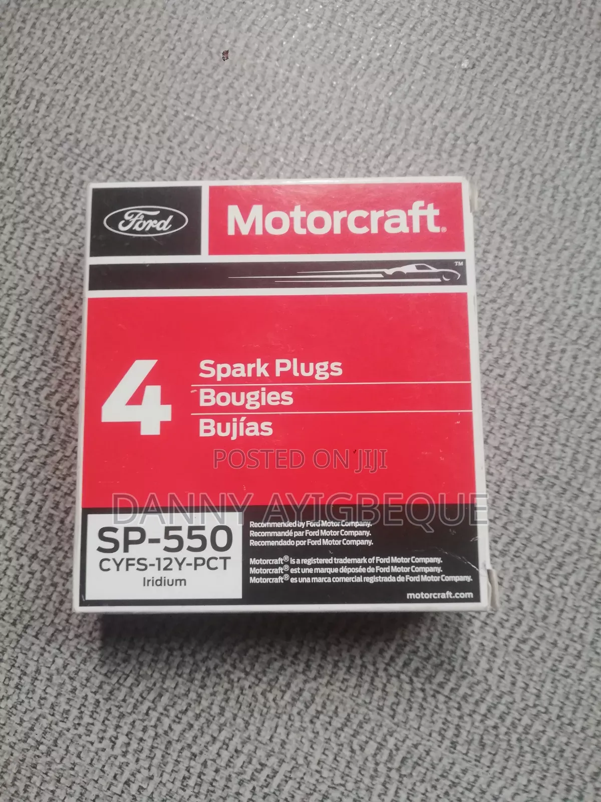 Ford Escape 2017 Original Spark Plug