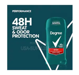 Men's Degree 48-Hour Antiperspirant Deodorant Sport 2.7 Oz From USA