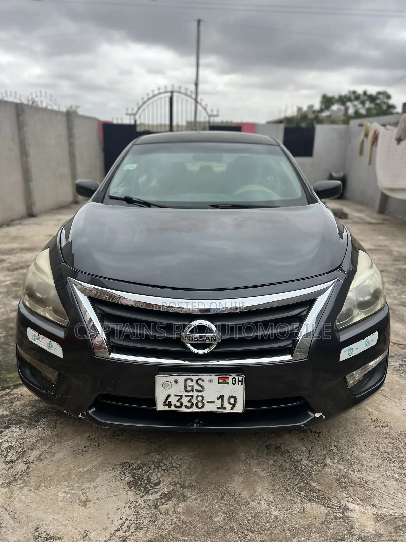Nissan Altima 2.5 S 4dr Sedan (2.5L 4cyl CVT) 2014 Black