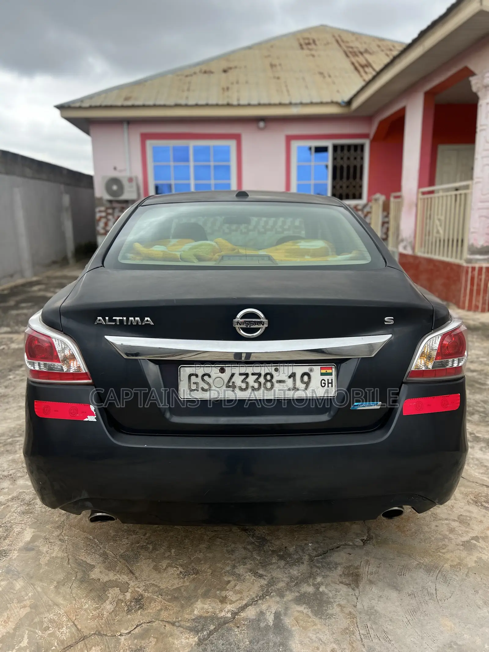 Nissan Altima 2.5 S 4dr Sedan (2.5L 4cyl CVT) 2014 Black