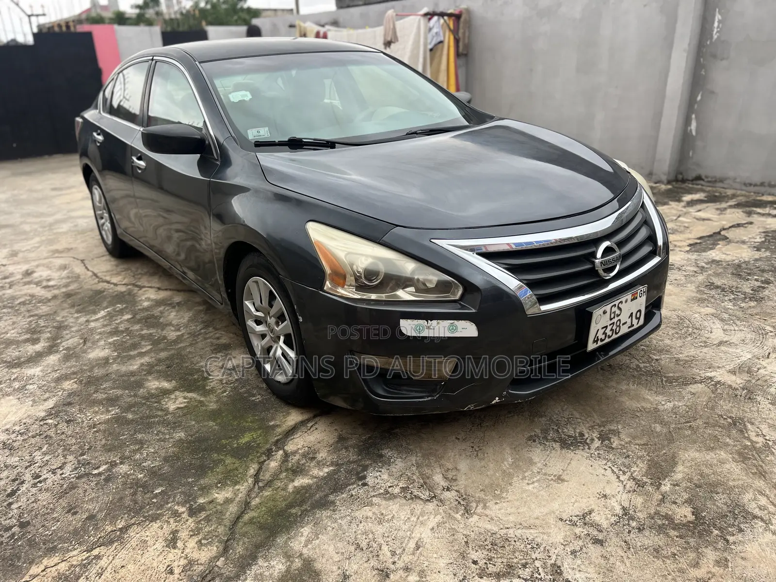 Nissan Altima 2.5 S 4dr Sedan (2.5L 4cyl CVT) 2014 Black