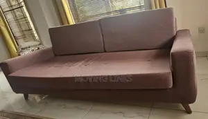 Modern 3-Seater Fabric Sofa