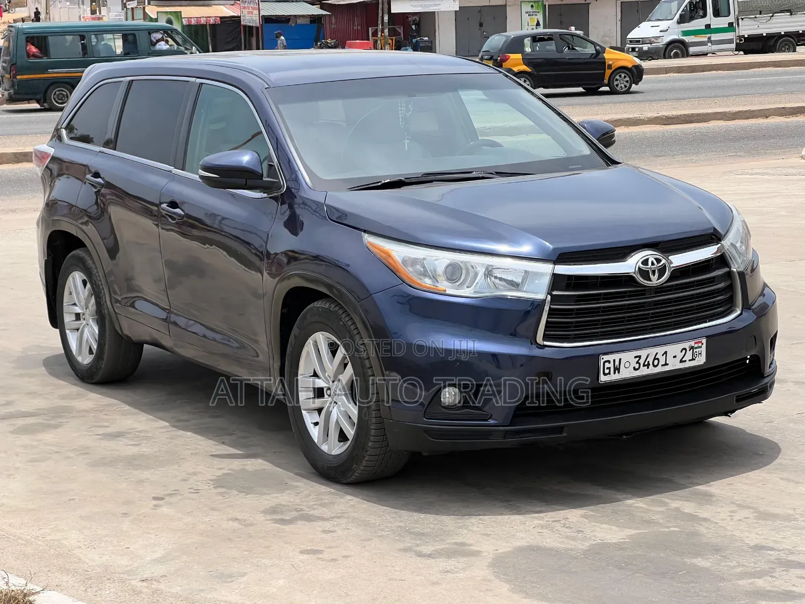 Toyota Highlander 2017 Blue