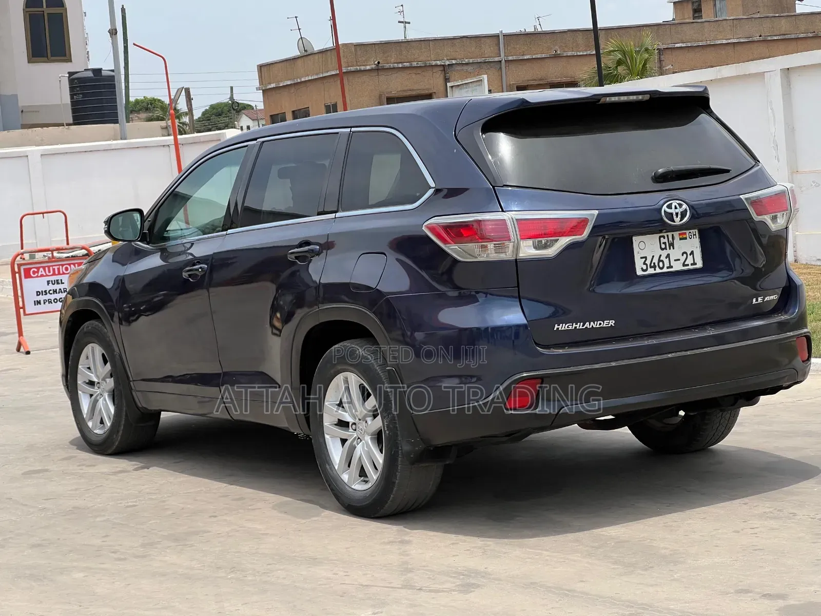 Toyota Highlander 2017 Blue