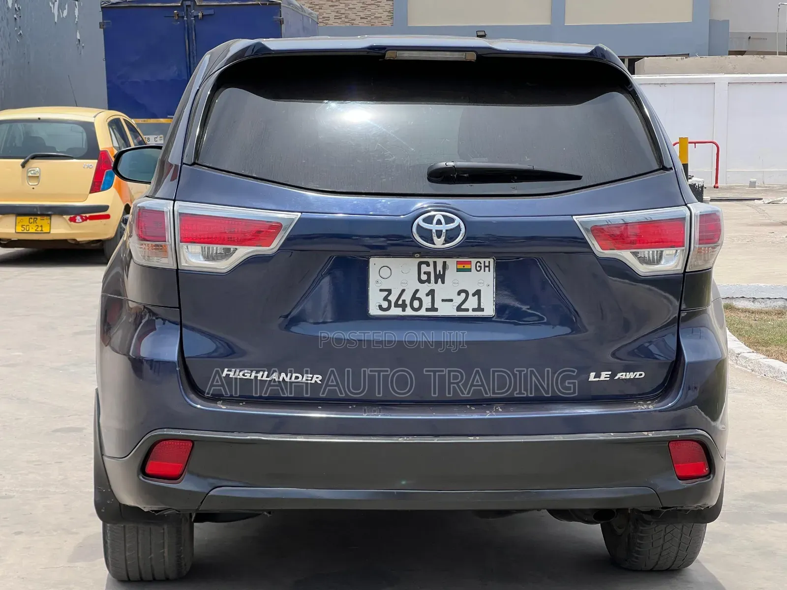 Toyota Highlander 2017 Blue