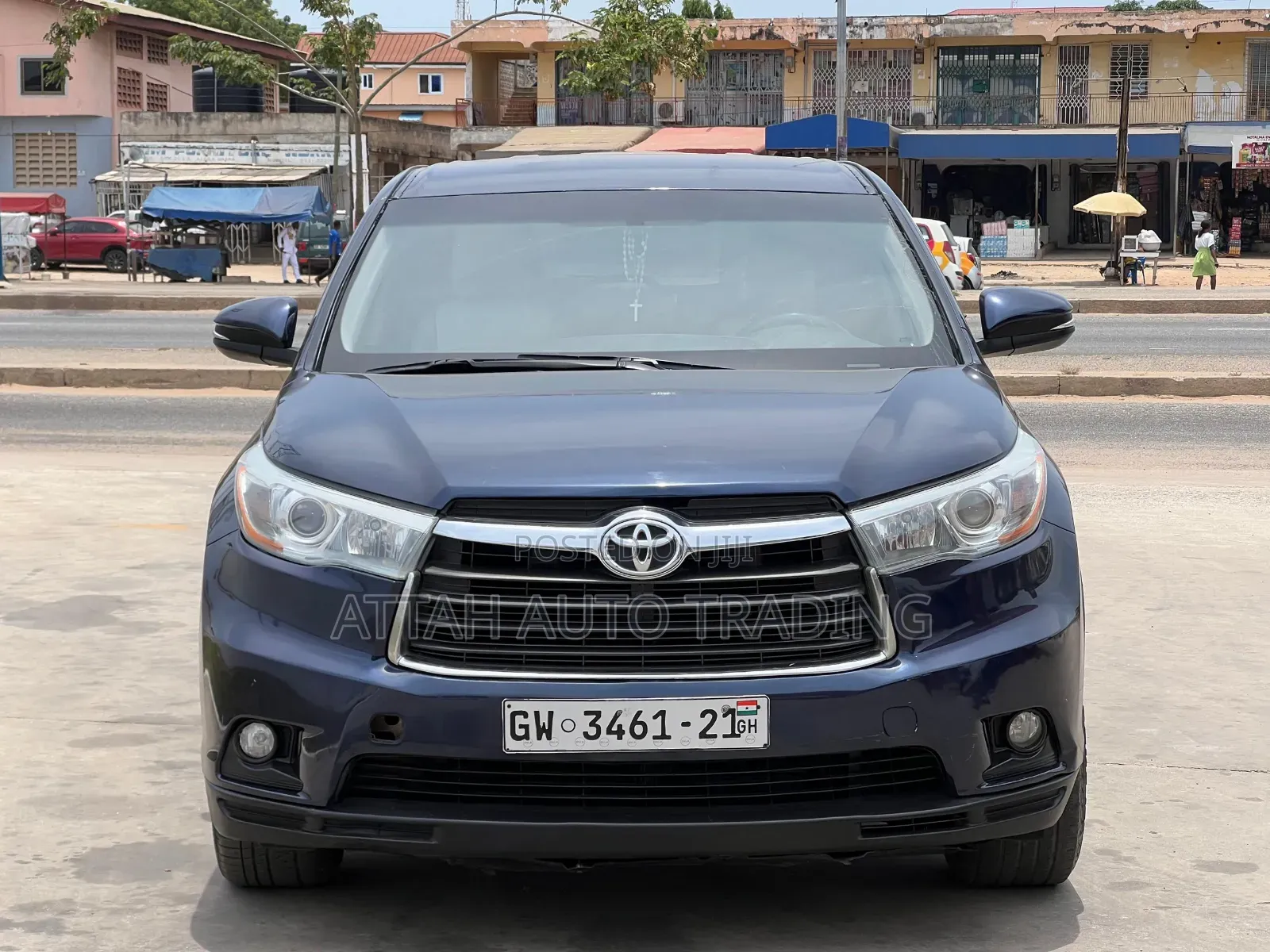 Toyota Highlander 2017 Blue