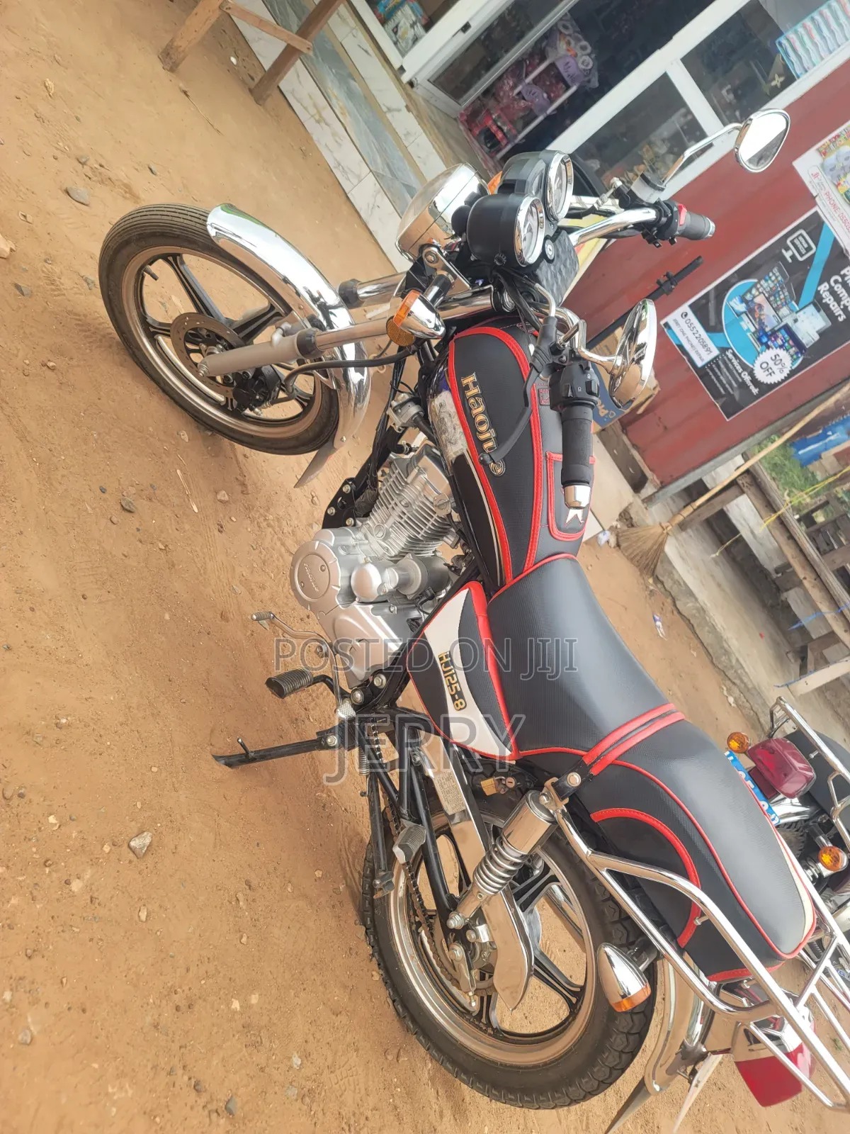 New Haojue HJ125-8K 2026 Black