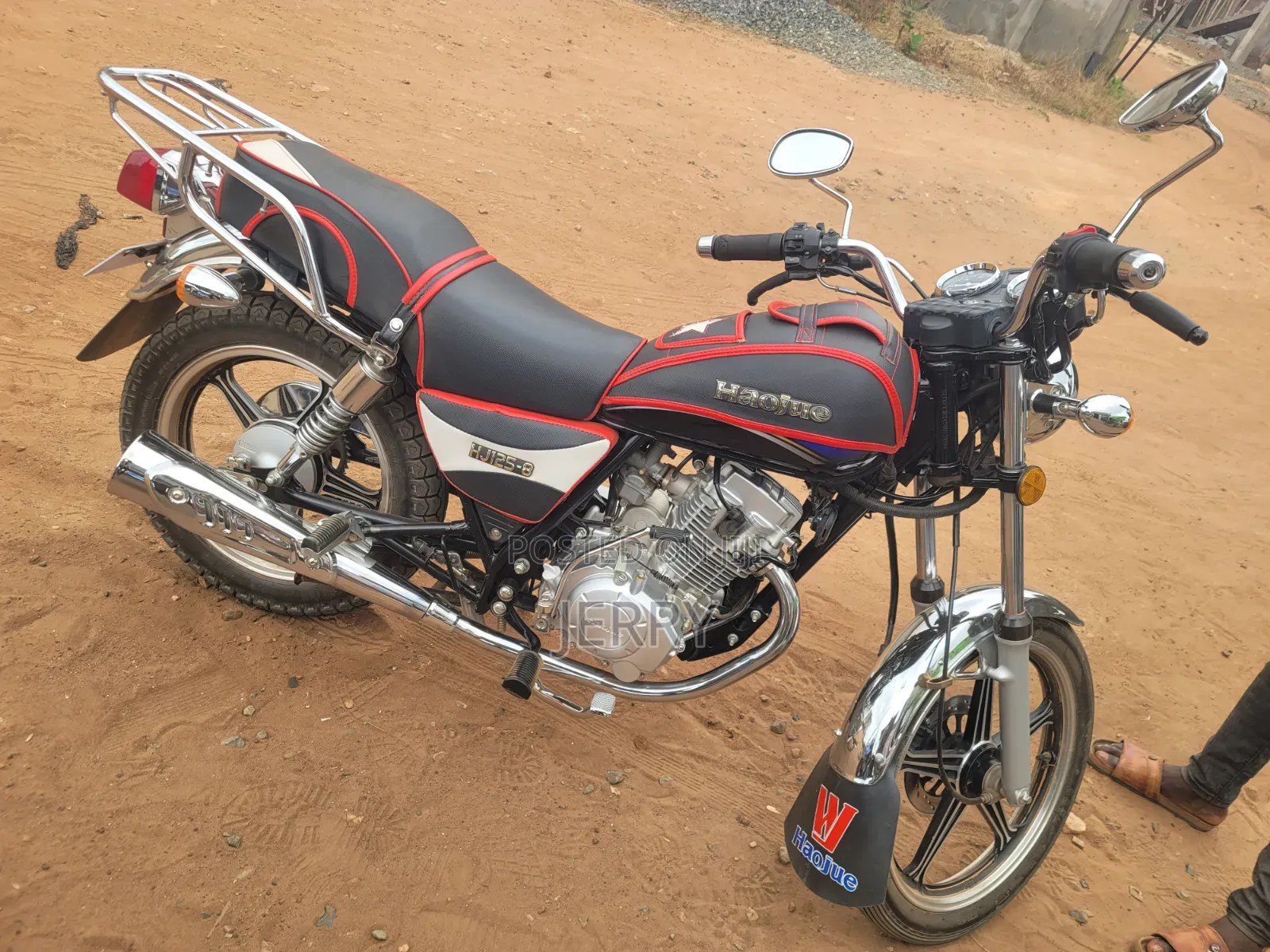 New Haojue HJ125-8K 2026 Black