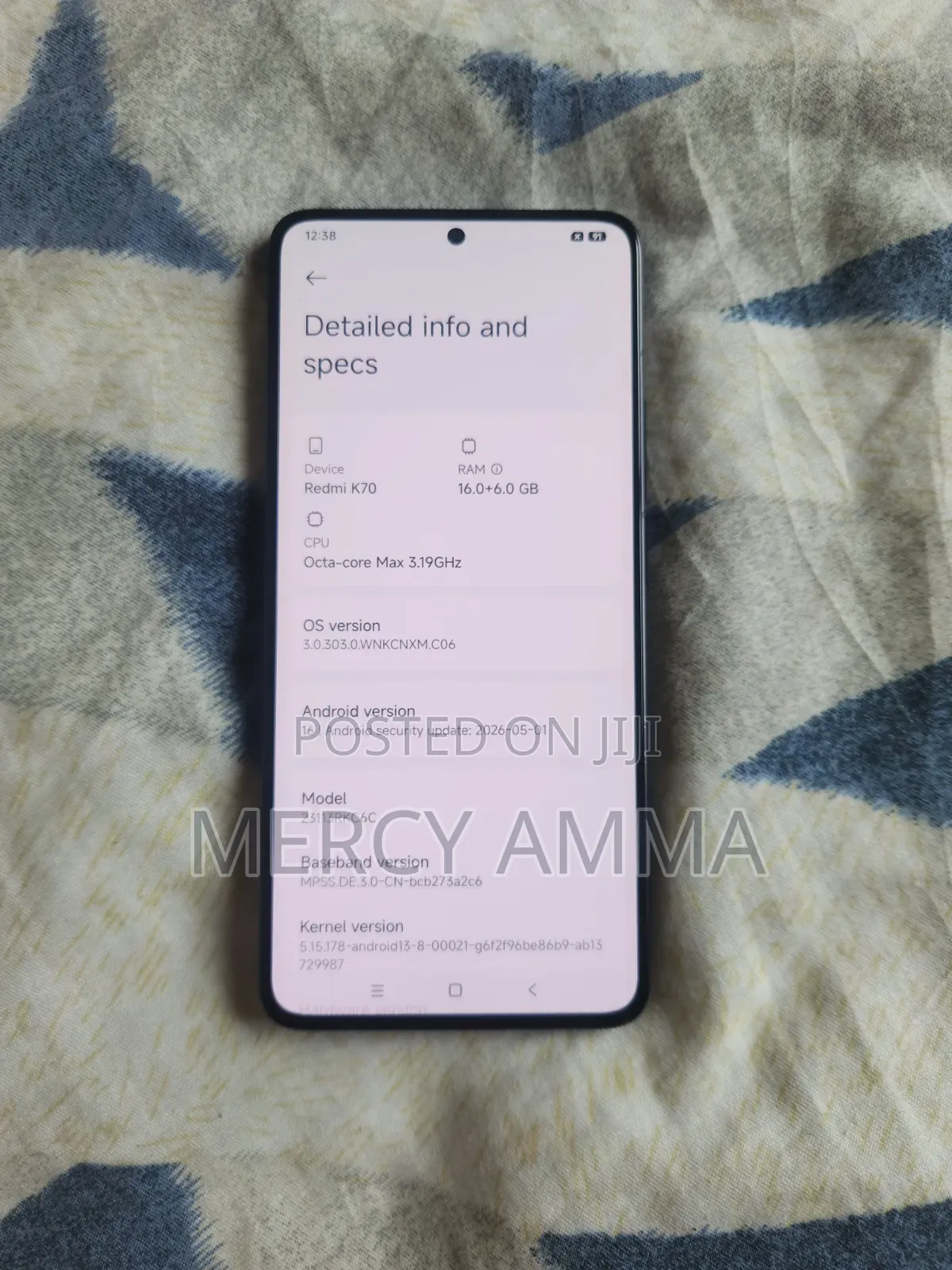 Xiaomi Redmi K70 256 GB Black