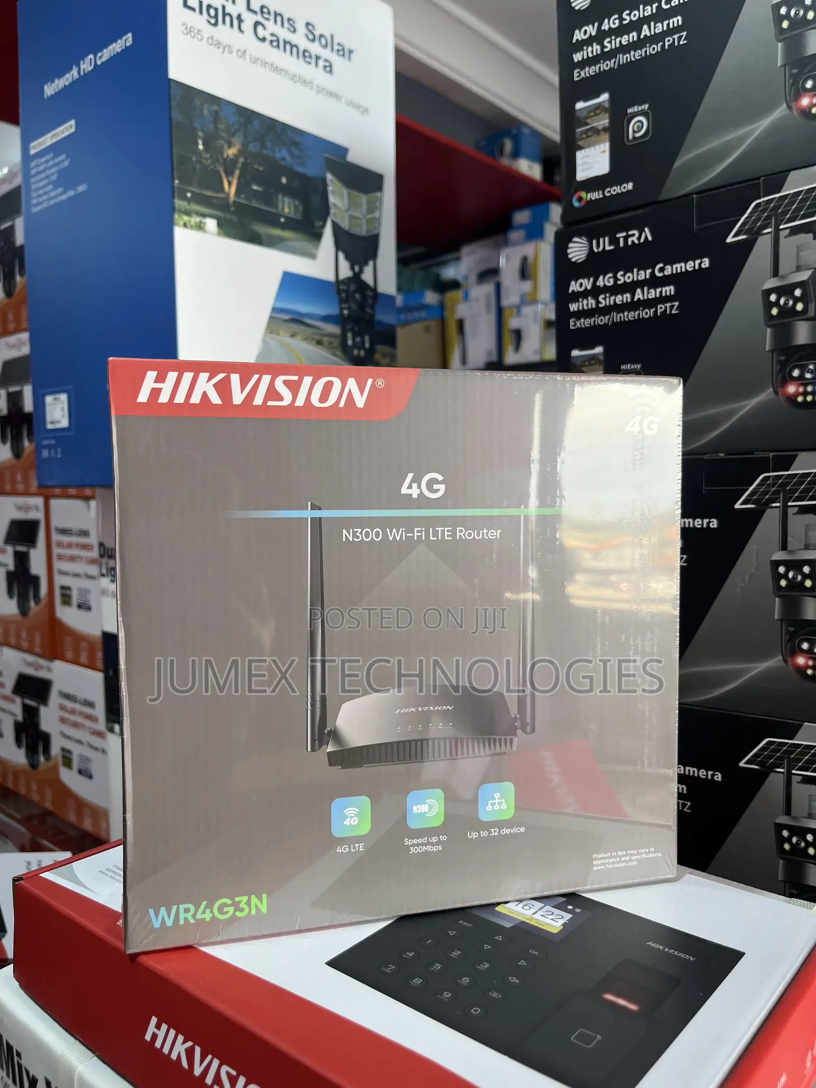 Hikvision 4g Sim Router N300 Wifi Lte Wr4g3n Universal Router