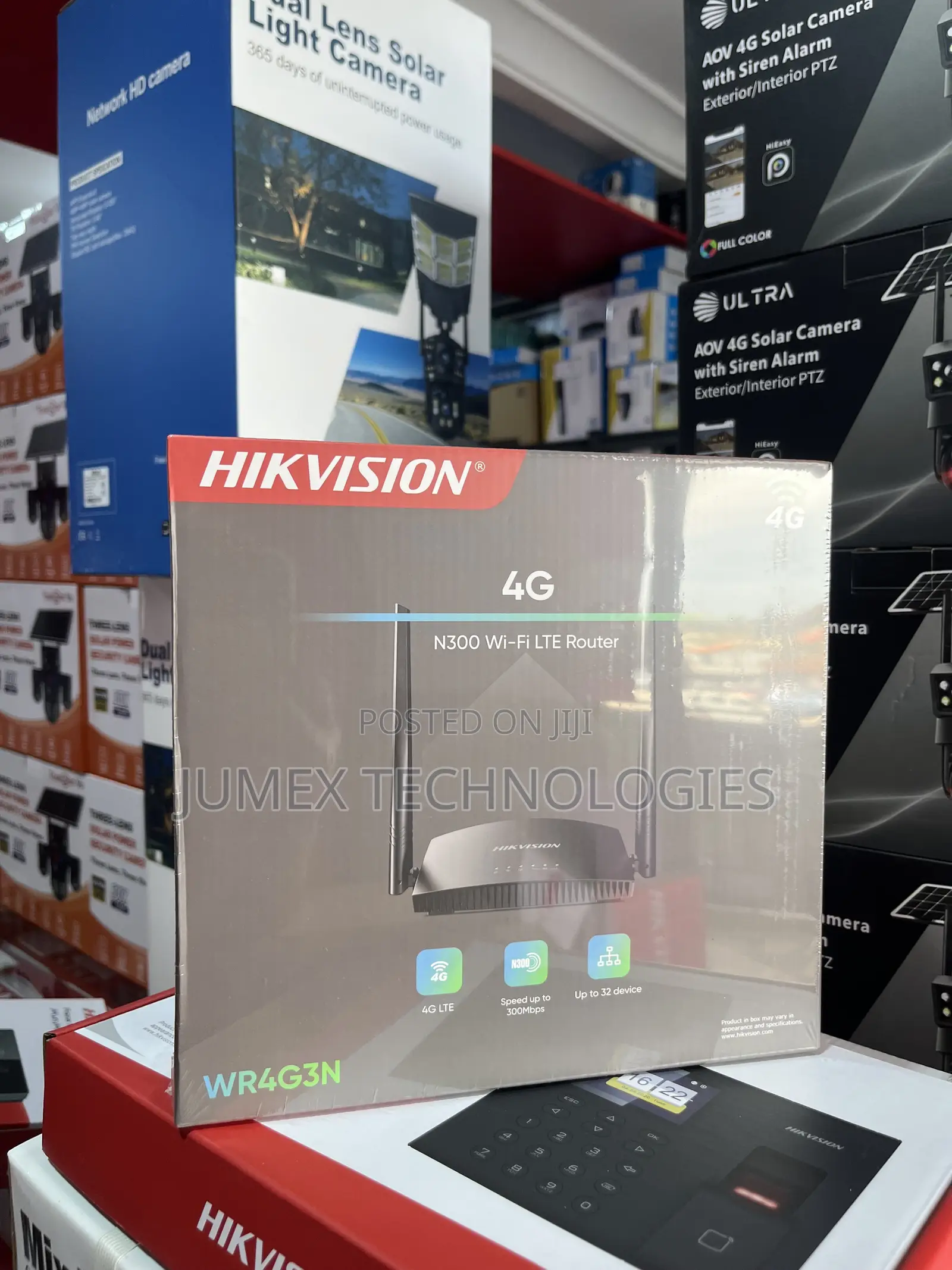 Hikvision 4g Sim Router N300 Wifi Lte Wr4g3n Universal Router