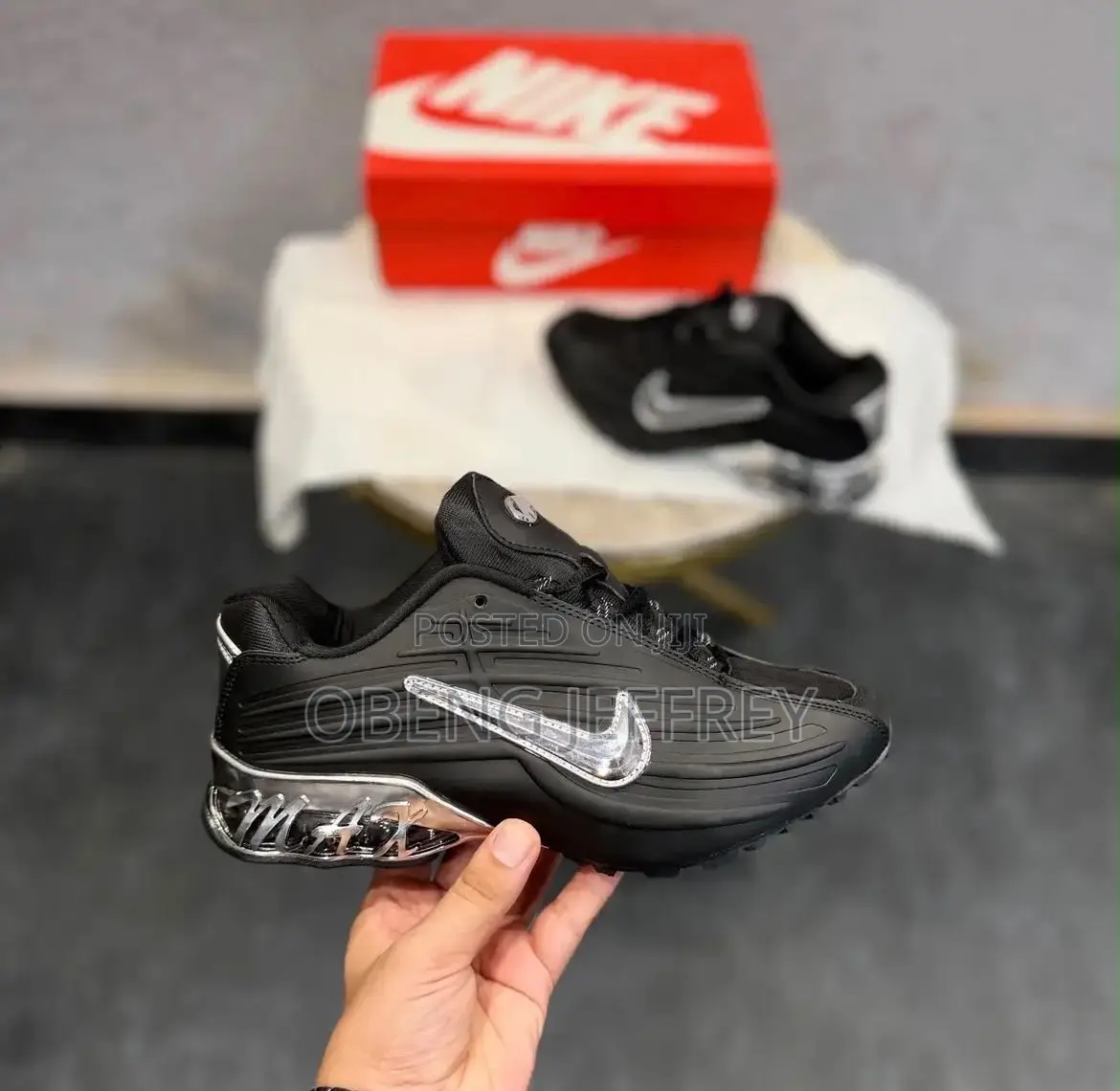Original Nike Nocta TL Metallic Sliver/Black
