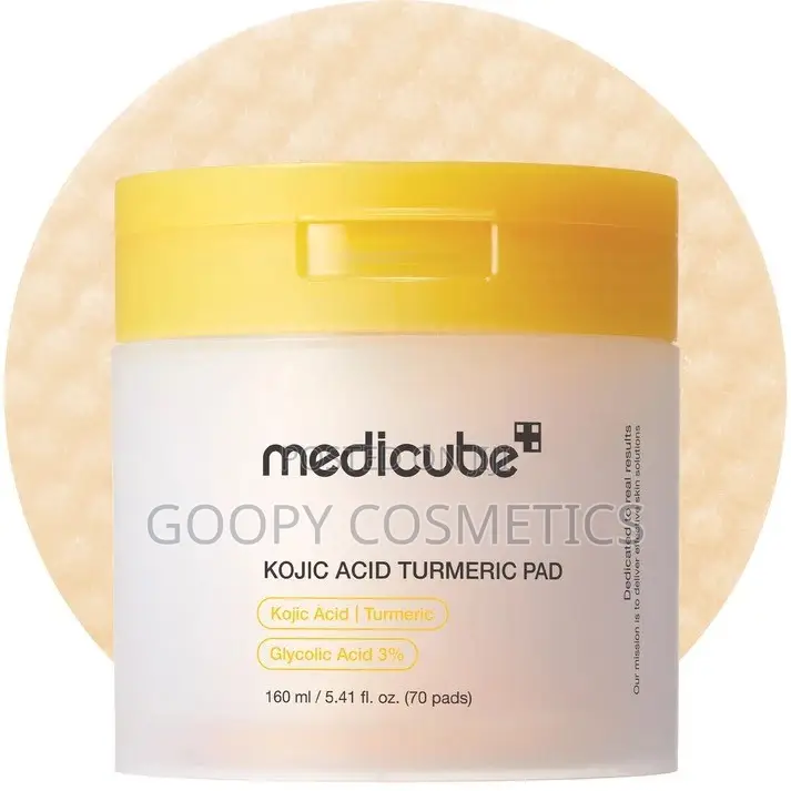 Medicube Kojic Acid Turmeric Toner Pad