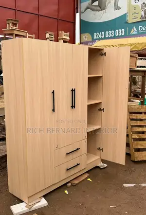 7feet by 6feet Laminated Wardrobe