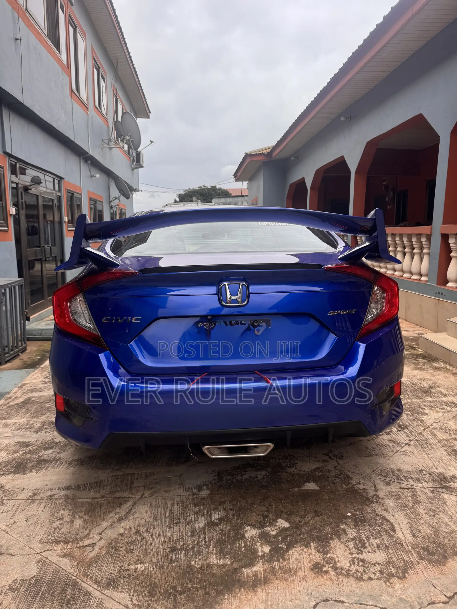Honda Civic Sport Sedan 2020 Blue