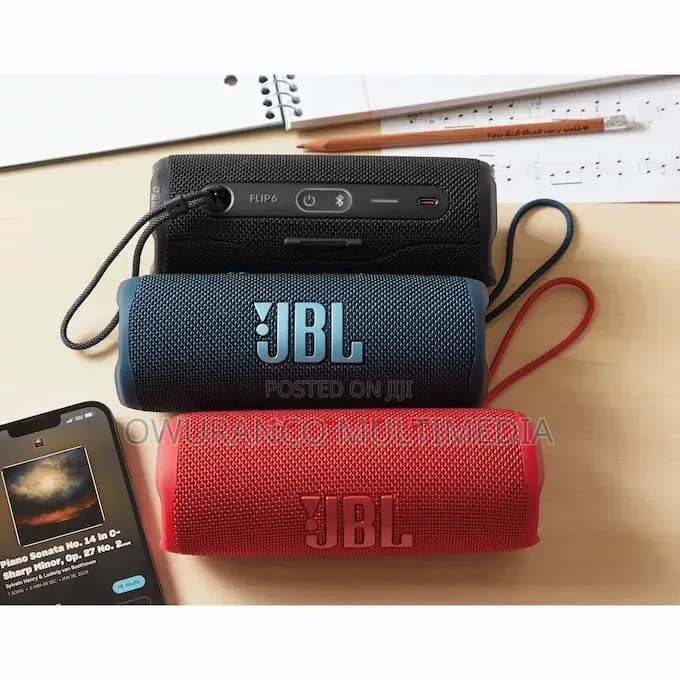 JBL Flip 4 Bluetooth- All-Day Battery, Unstoppable Sound