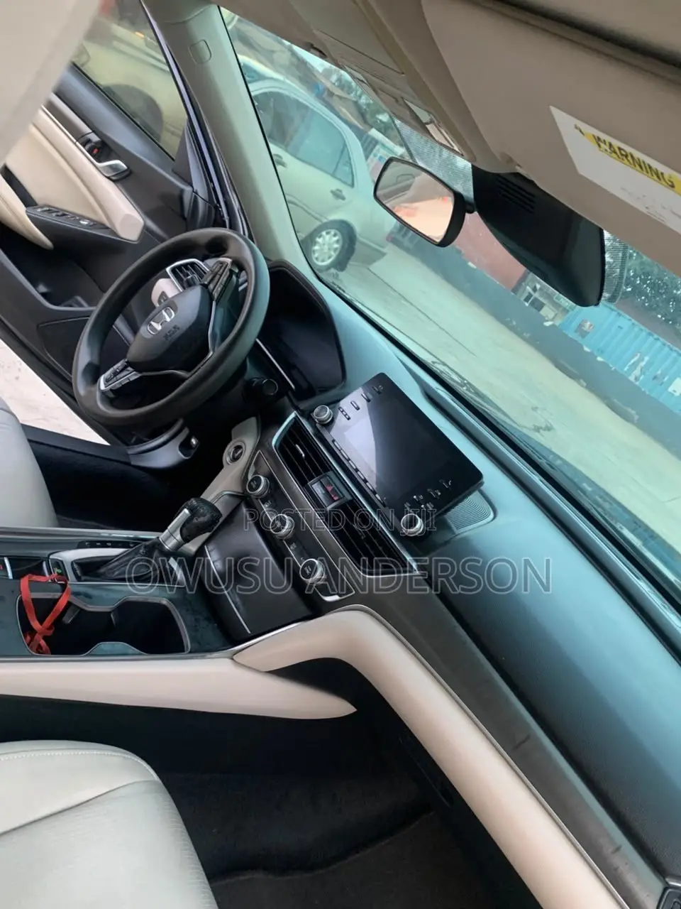 Honda Accord 2019 Black