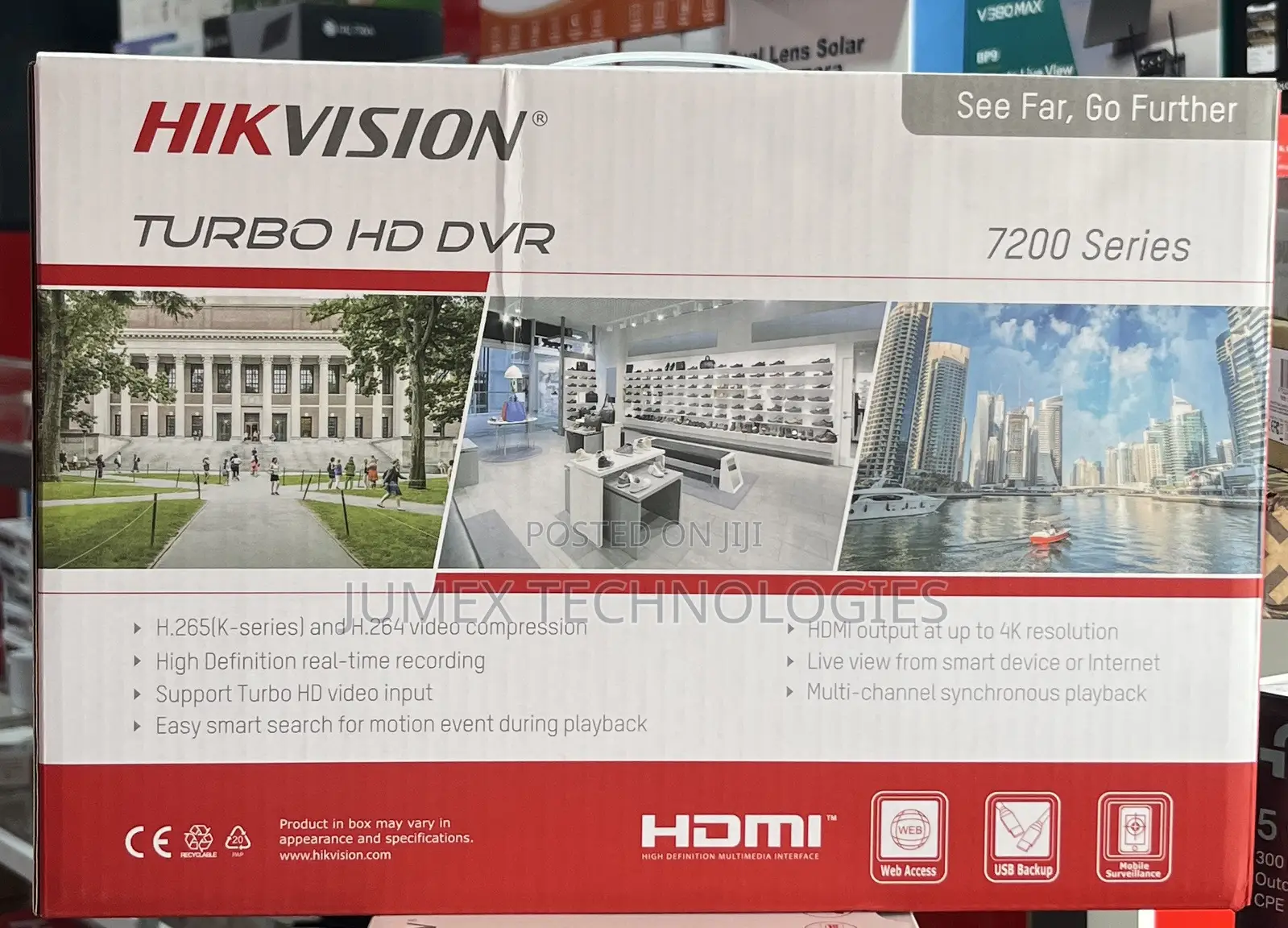 Hikvision 8ch DVR With Audio Support Ds-7208-Hghi-M1