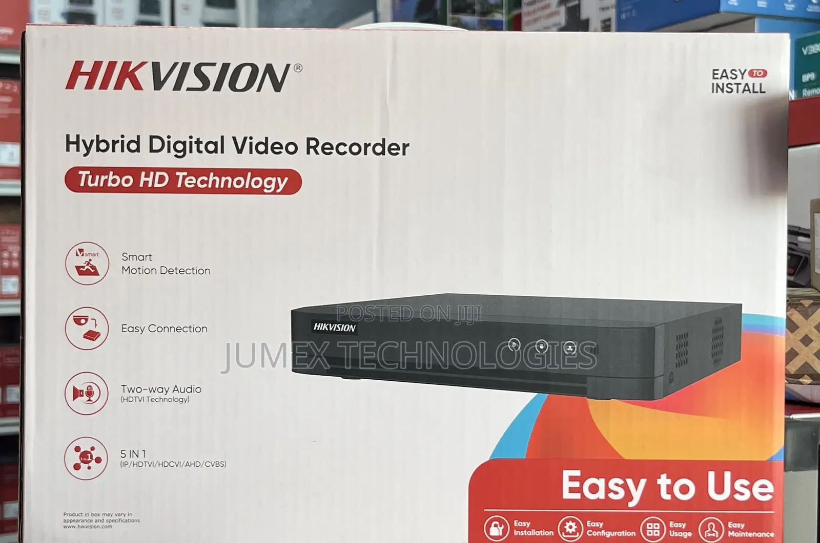 Hikvision 8ch DVR 2way Audio Support Hybrid 5 in 1 Ds-6208hghi-M1/T