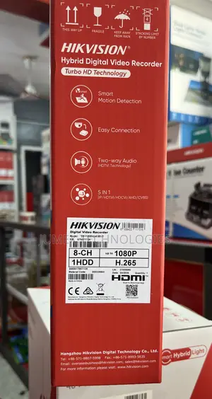 Hikvision 8ch DVR 2way Audio Support Hybrid 5 in 1 Ds-6208hghi-M1/T