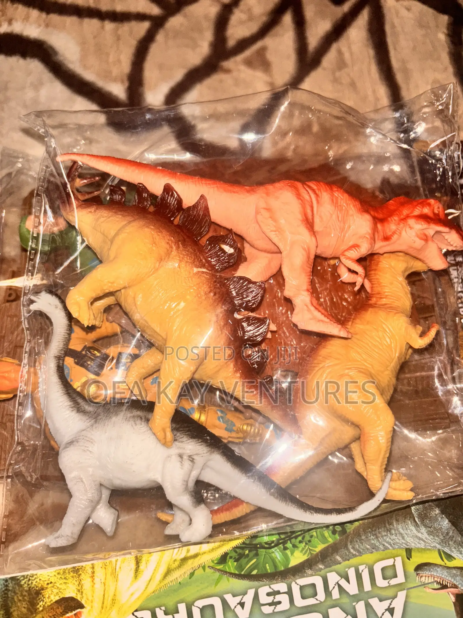 Kids Dinosaurs Playing Toys