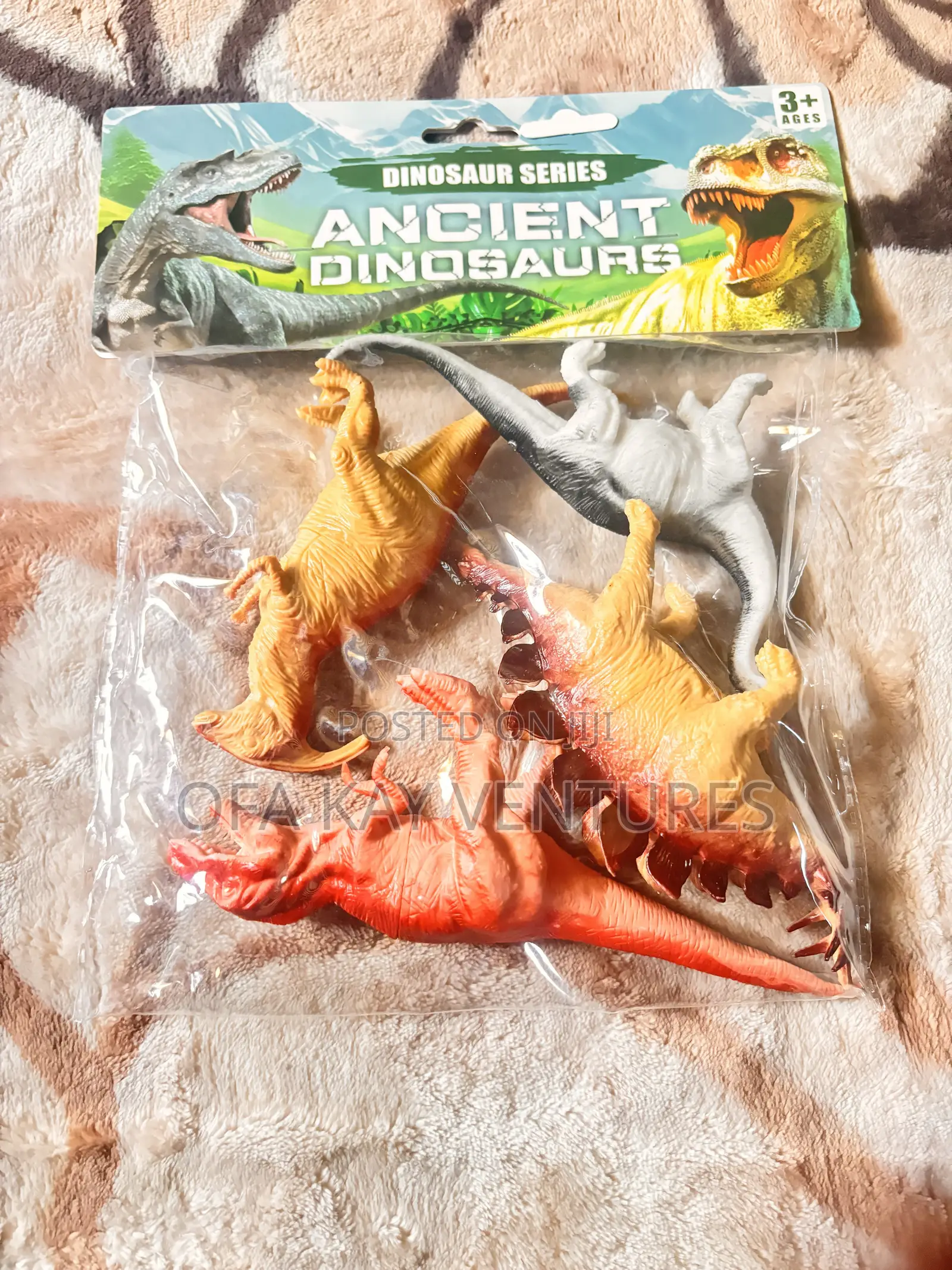 Kids Dinosaurs Playing Toys
