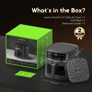 Airfryer (Oraimo NutriFry S1 Ultra 1500W 6L )