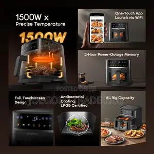 Airfryer (Oraimo NutriFry S1 Ultra 1500W 6L )