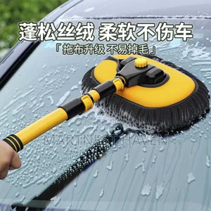 Extendable Car Wash Mop With Soft Bristles