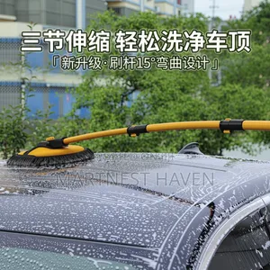 Extendable Car Wash Mop With Soft Bristles
