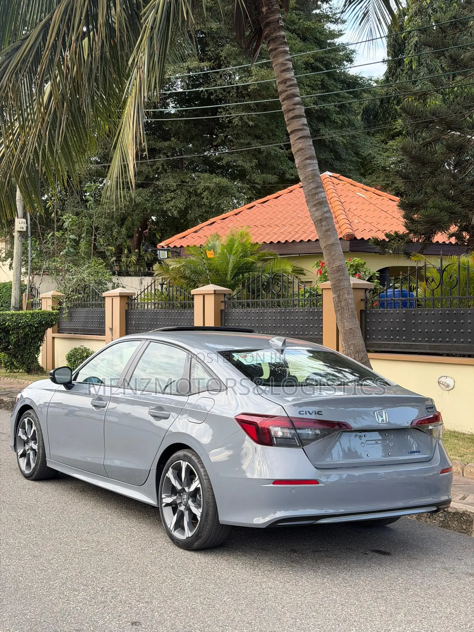 New Honda Civic Sport Touring Hybrid Sedan 2026 Gray