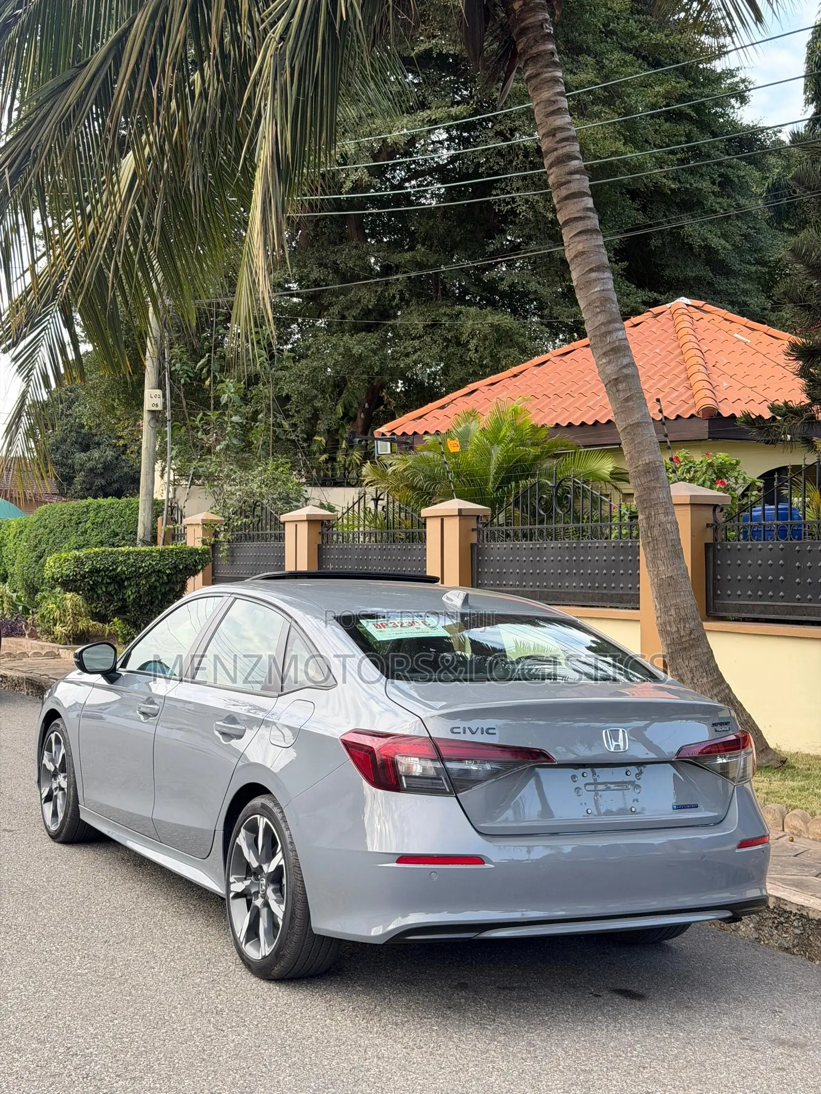 New Honda Civic Sport Touring Hybrid Sedan 2026 Gray