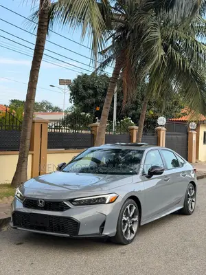 New Honda Civic Sport Touring Hybrid Sedan 2026 Gray