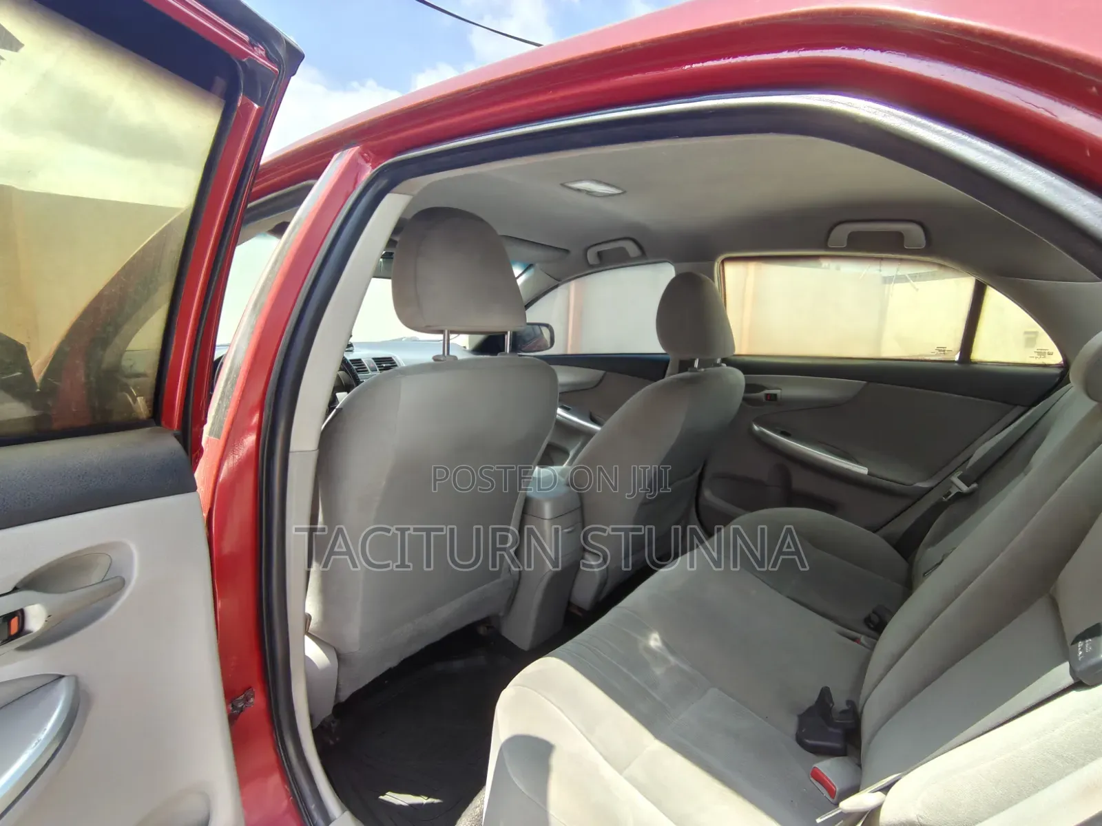 Toyota Corolla 2012 Red