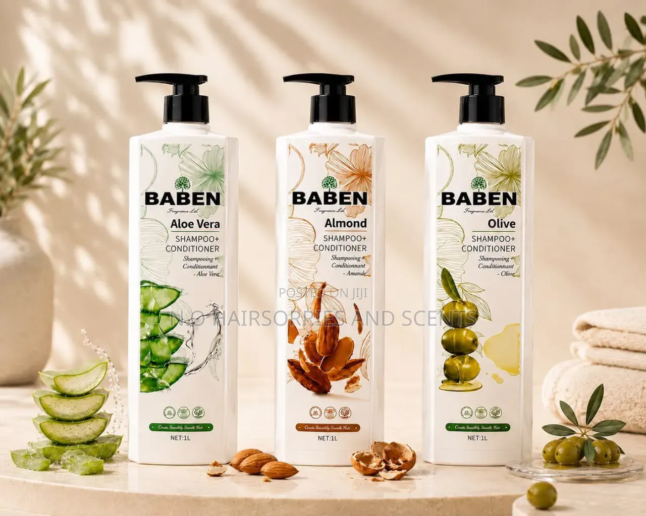 Baben Hair+Conditioner Shampoo