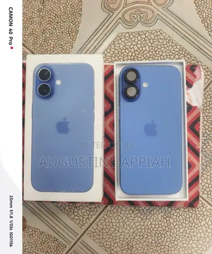 New Apple iPhone 16 128 GB Blue