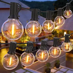 G40 Globe String Lights, Commonly Used for Patio, Garden