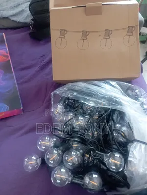 G40 Globe String Lights, Commonly Used for Patio, Garden