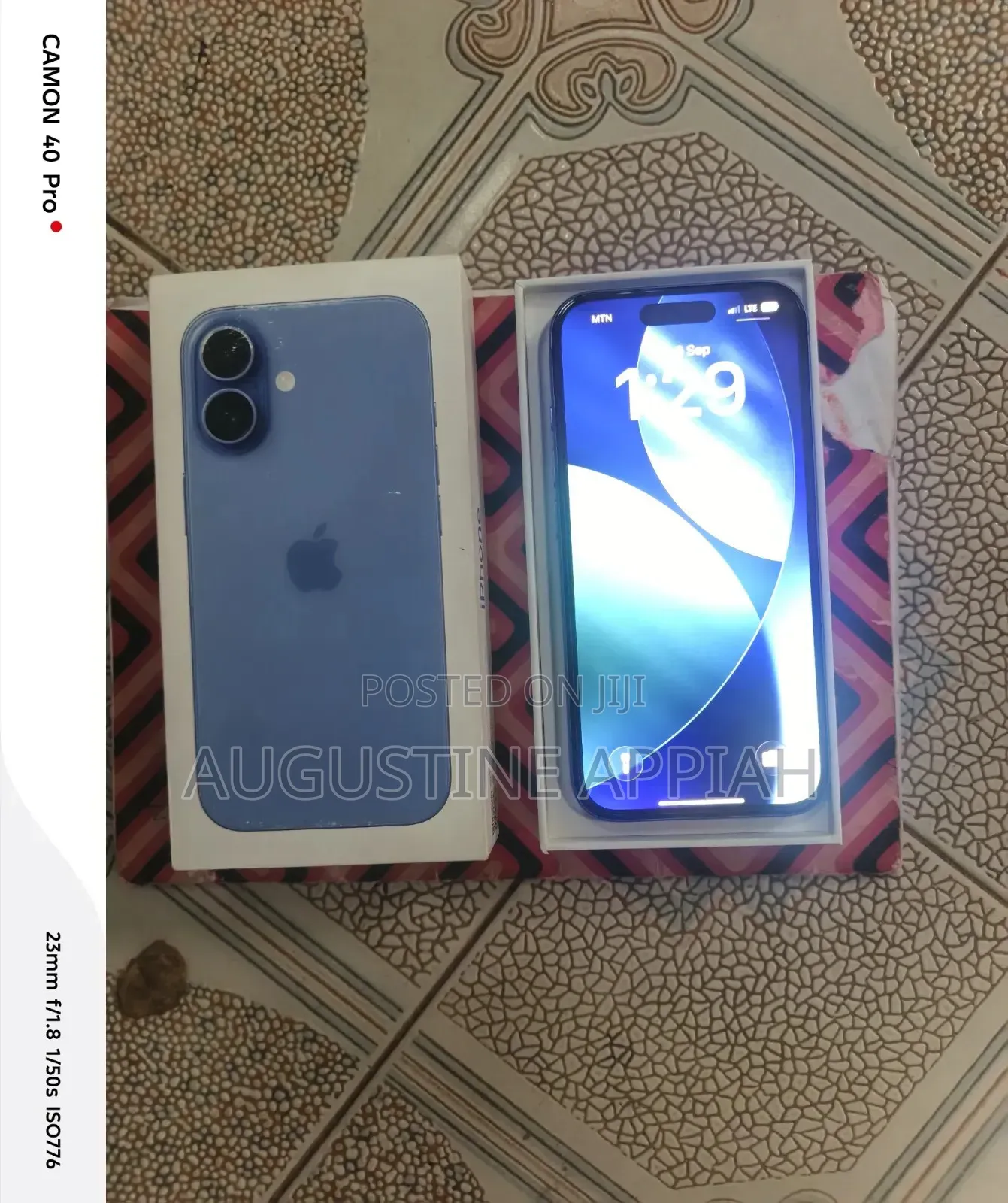New Apple iPhone 16 128 GB Blue