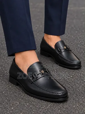 Men's Leather Loafers Shoe(Louis Vuitton)