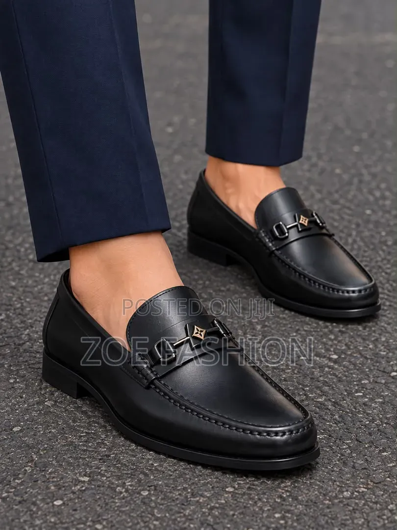 Men's Leather Loafers Shoe(Louis Vuitton)