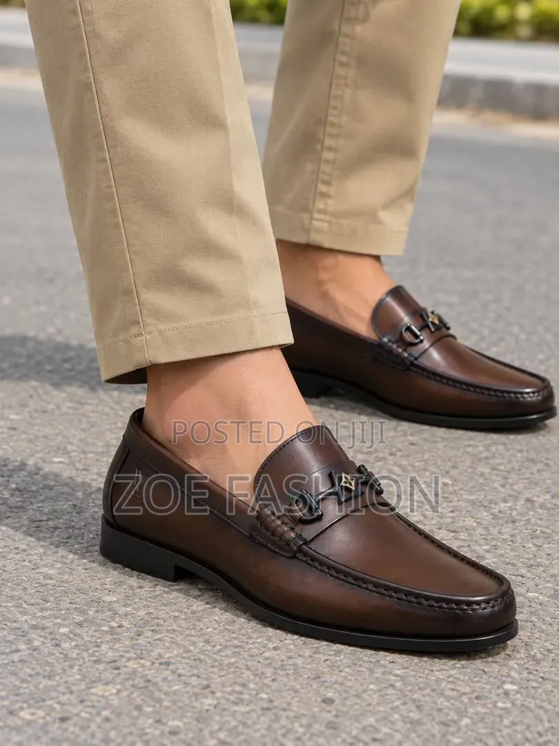 Men's Leather Loafers Shoe(Louis Vuitton)