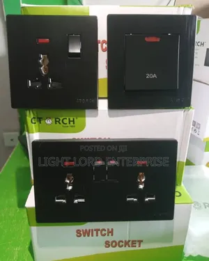 Stips Black Ctorch Sockets